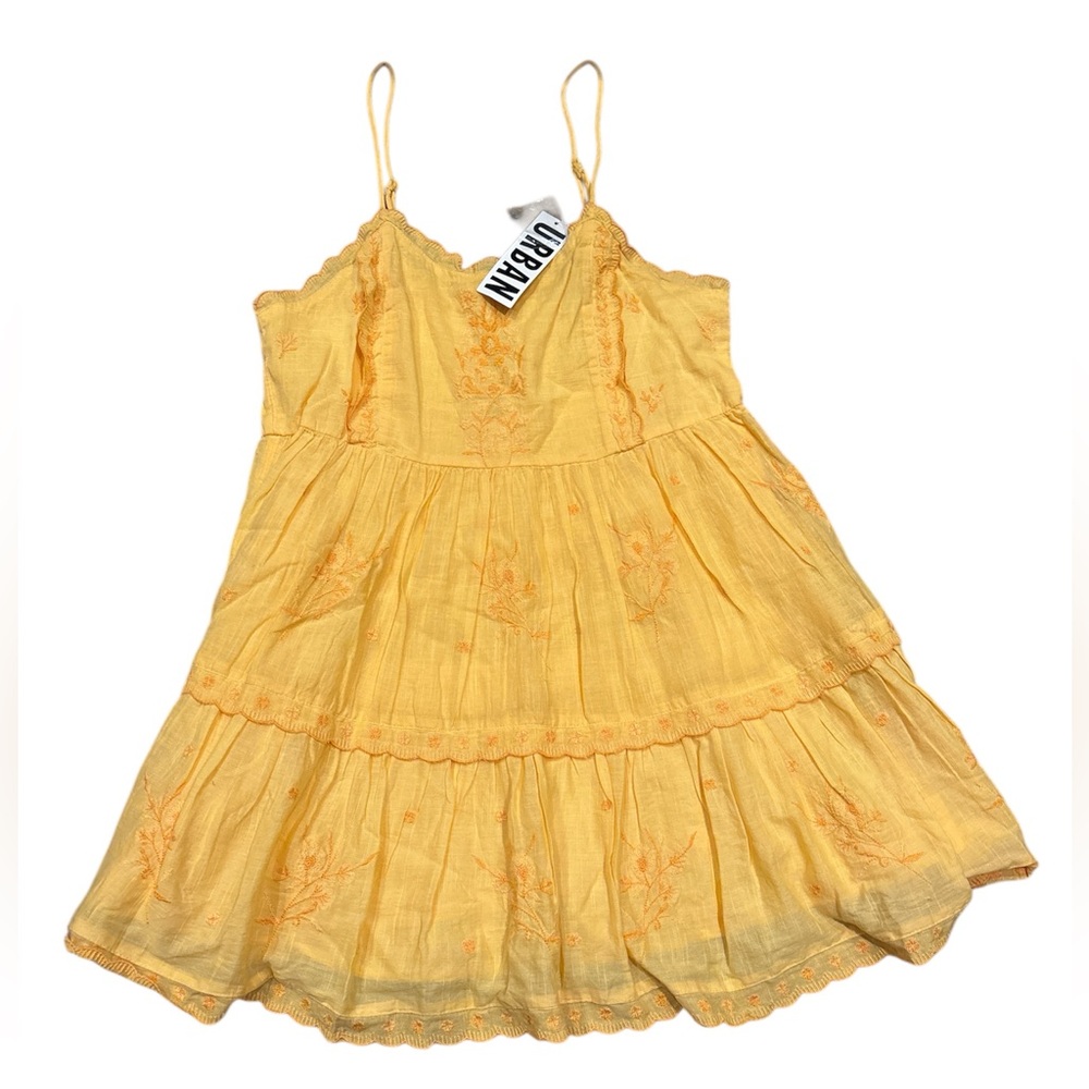 Urban Outfitters Yellow Sun Dress